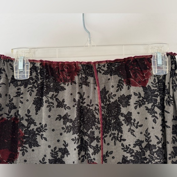 Vintage Boho Nothing Matches Boutique floral 2 pcs sheer skirt set - Picture 14 of 16